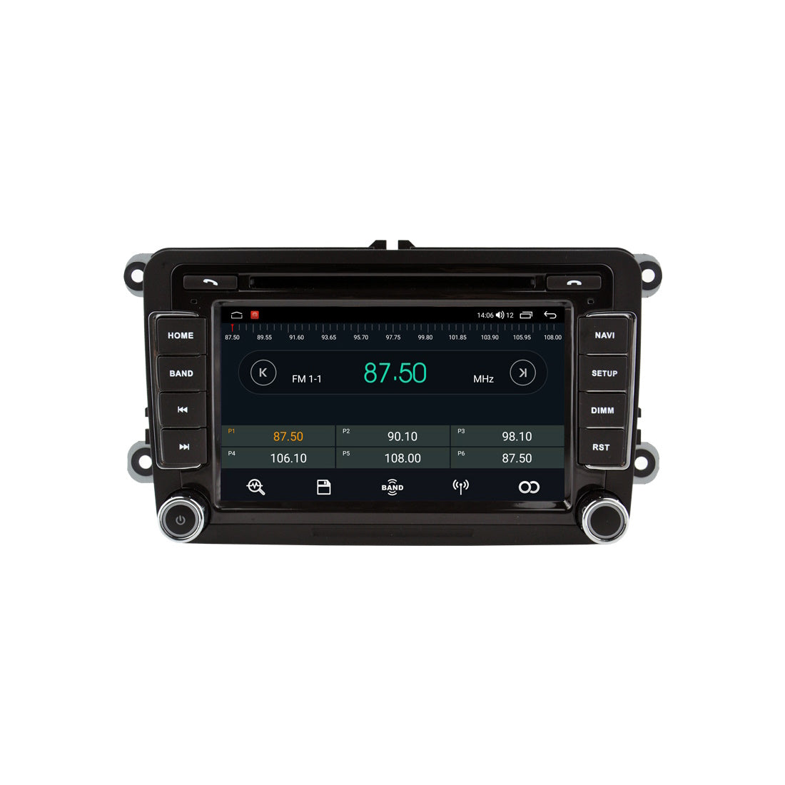 VW Touran (2003-2014) Multimediaenhet | 7"